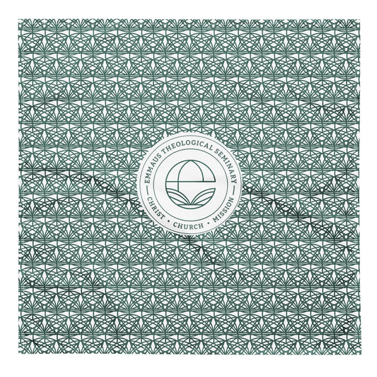 Emmaus Pattern and Seal All-over print bandana