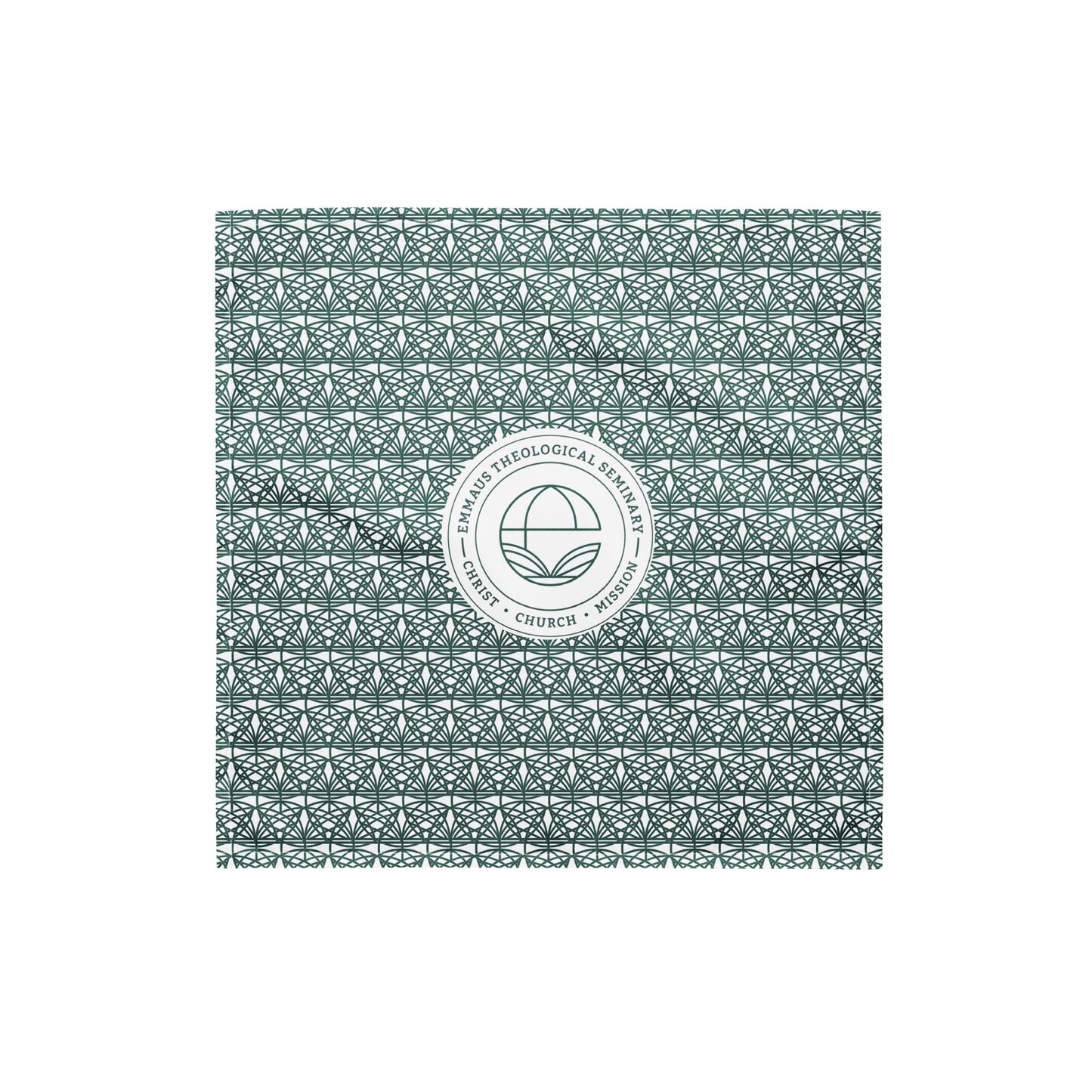 Emmaus Pattern and Seal All-over print bandana