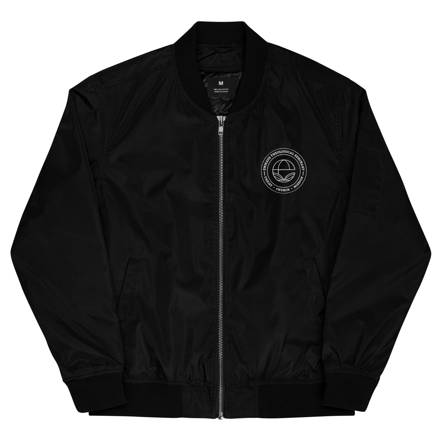 Emmaus Seal Premium Recycled Bomber Jacket