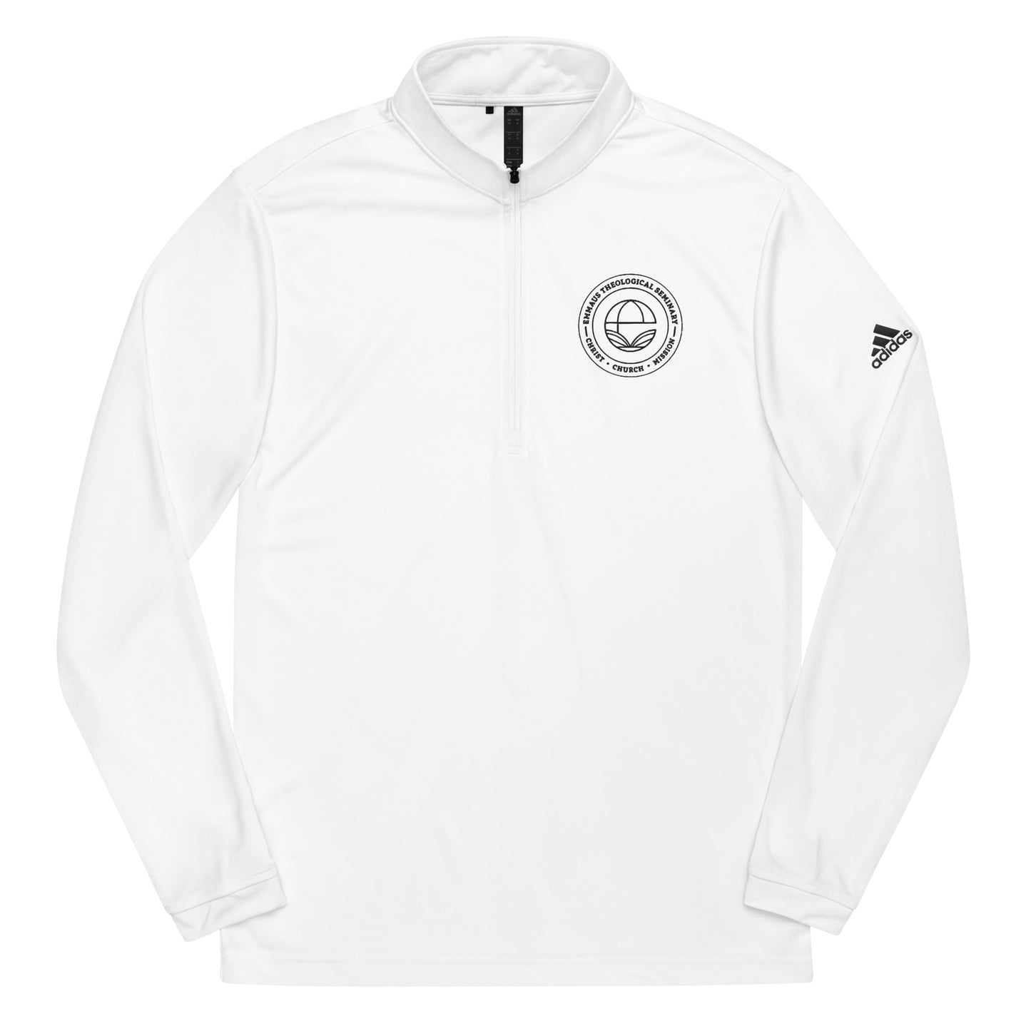 Emmaus Seal Adidas Quarter Zip Pullover (3 Colors)