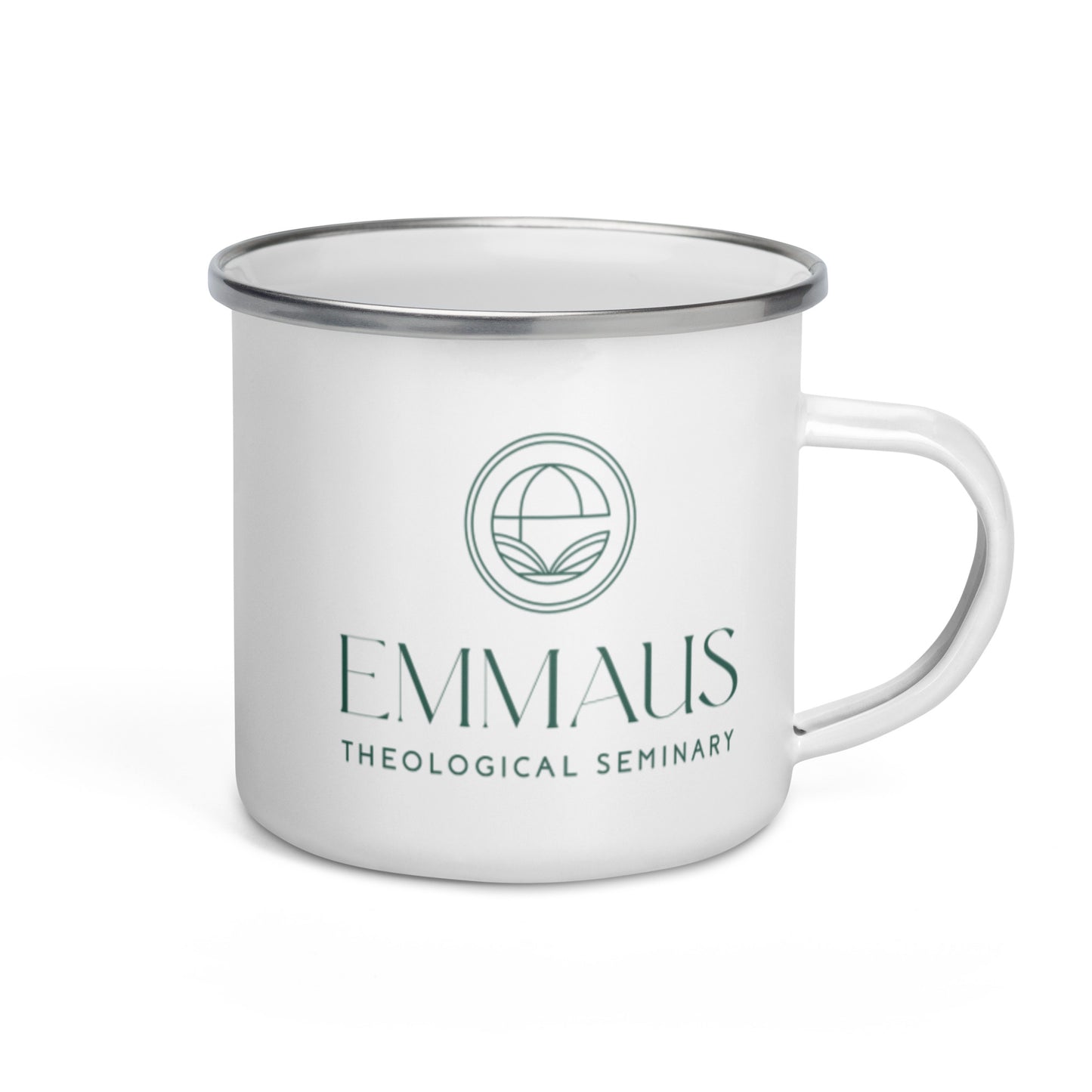 Emmaus Seal / Logo Enamel Mug