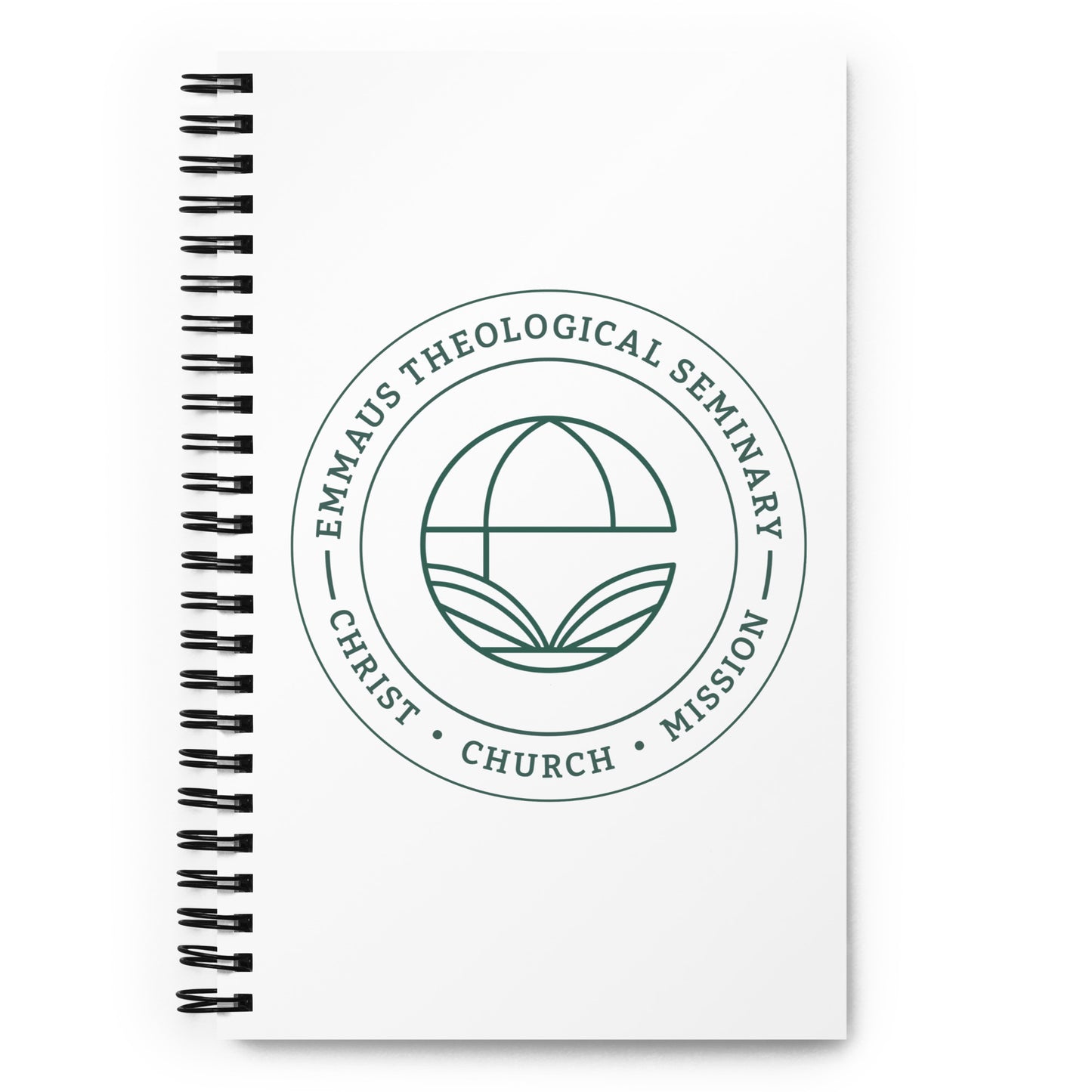 Emmaus Seal Spiral notebook